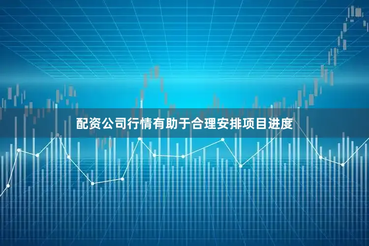 配资公司行情有助于合理安排项目进度